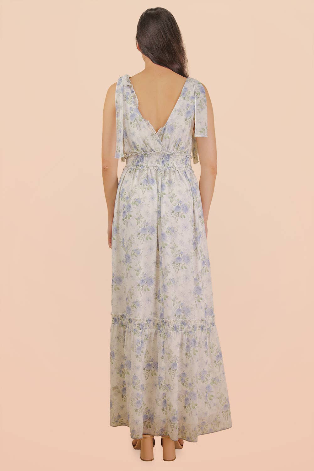 Eloise Floral Printed Midi Dress