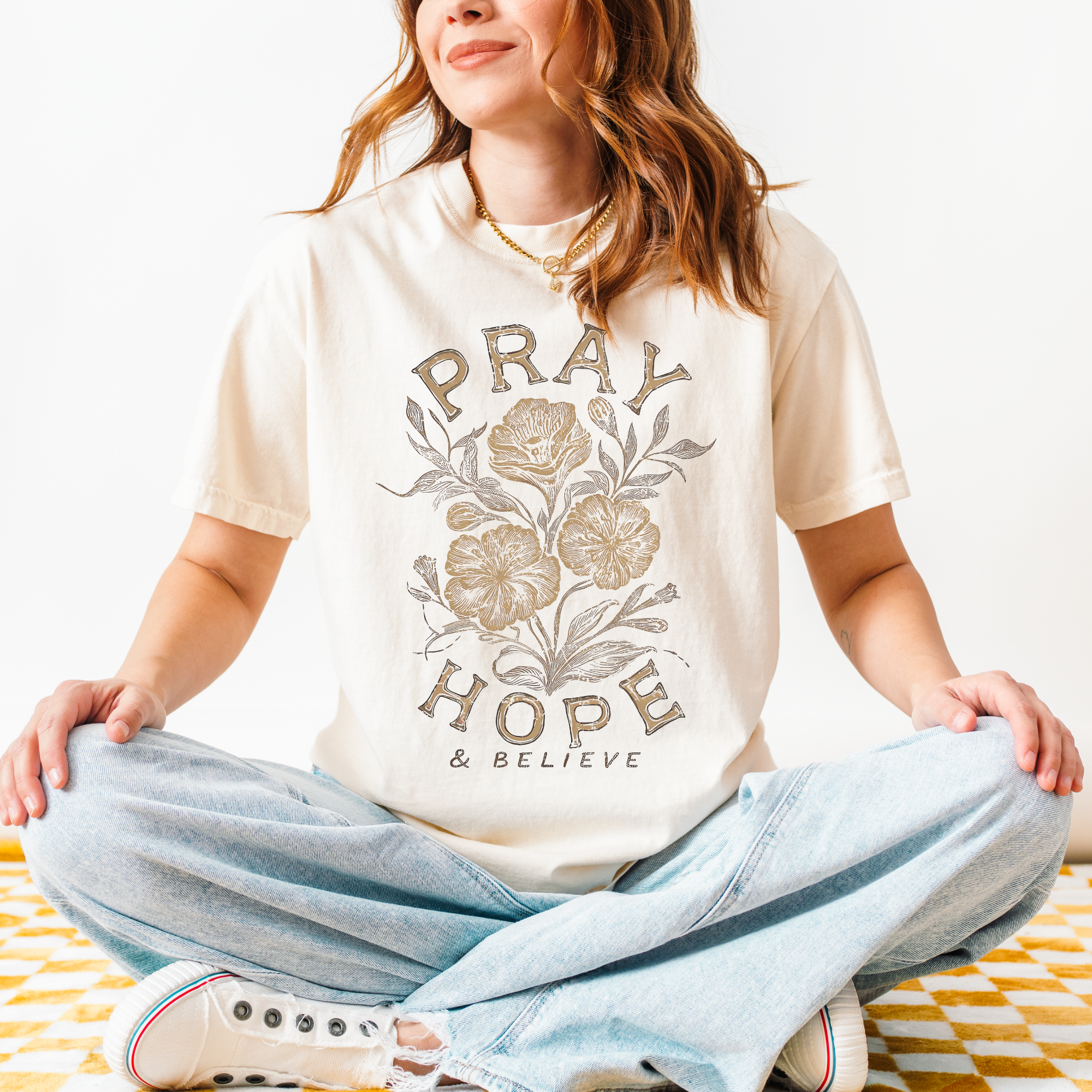 Pray Hope Believe Graphic Tee