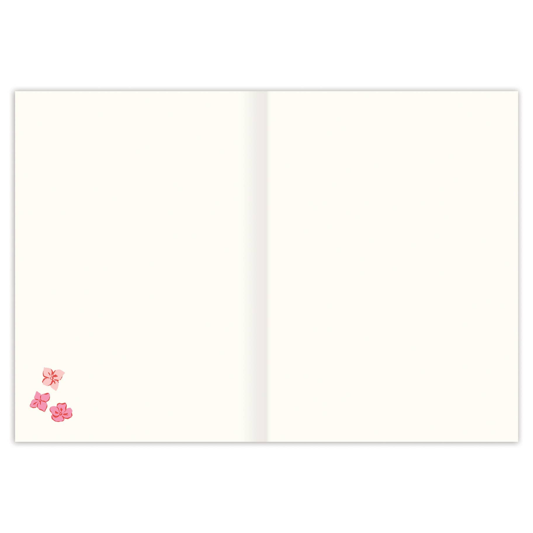 Bright Florals Vase Thank You Card