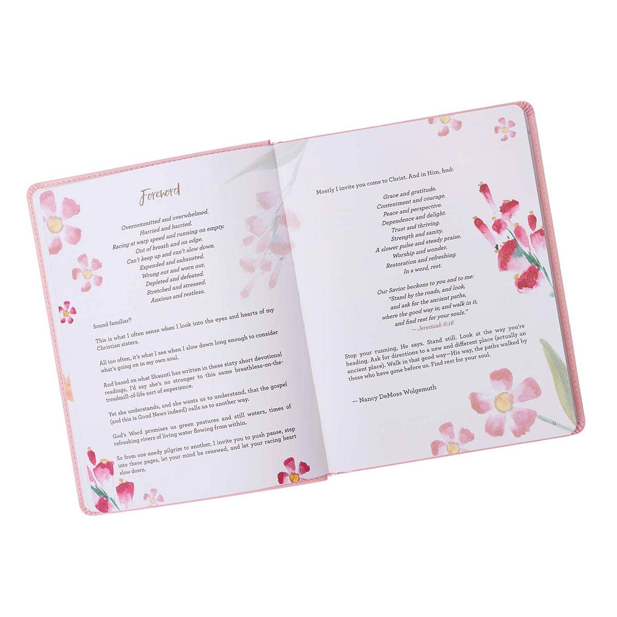 Gift Book Find Rest Faux Leather