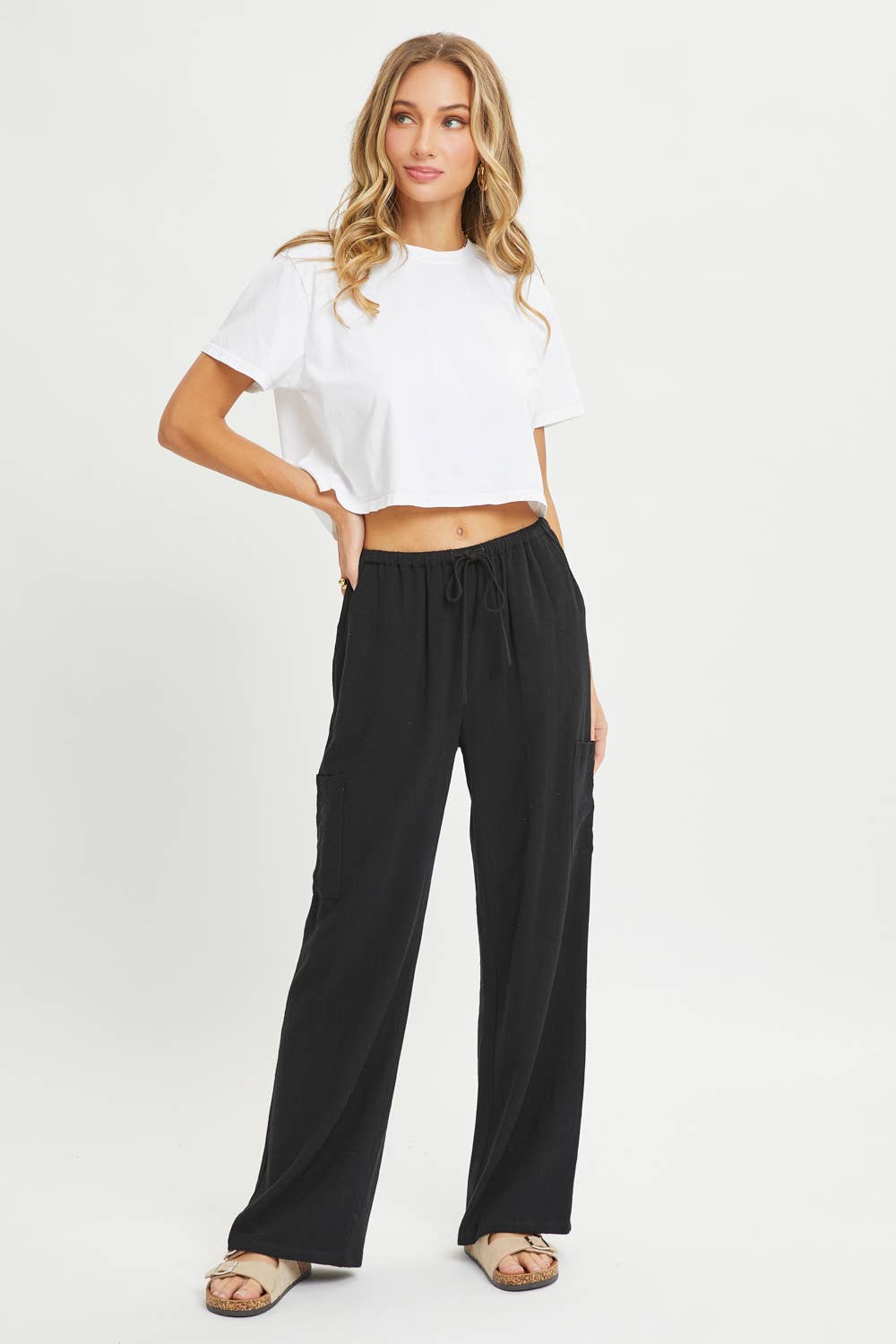 Lauren Linen-Blend Pants