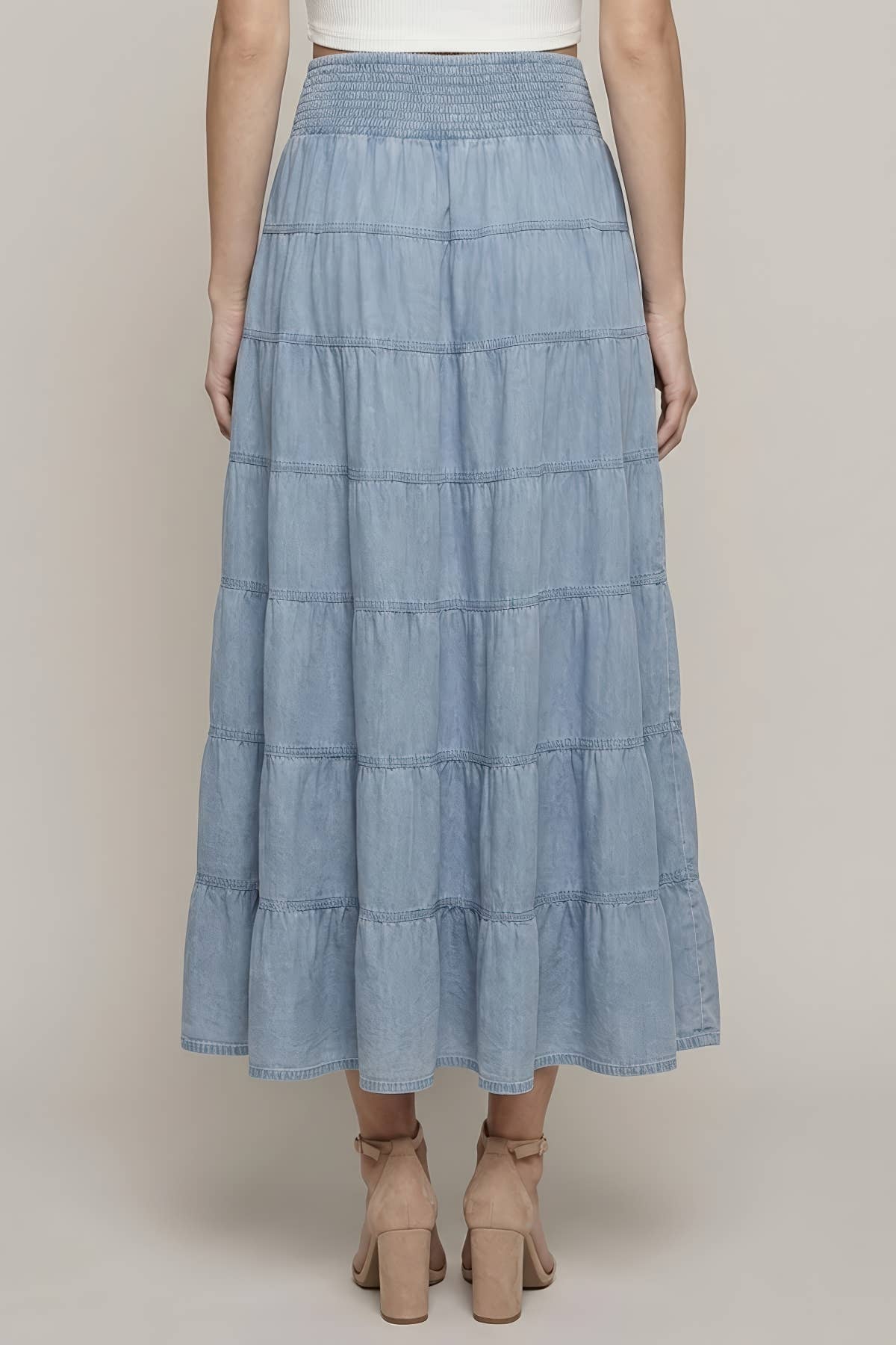 Juliette Tiered Maxi Skirt