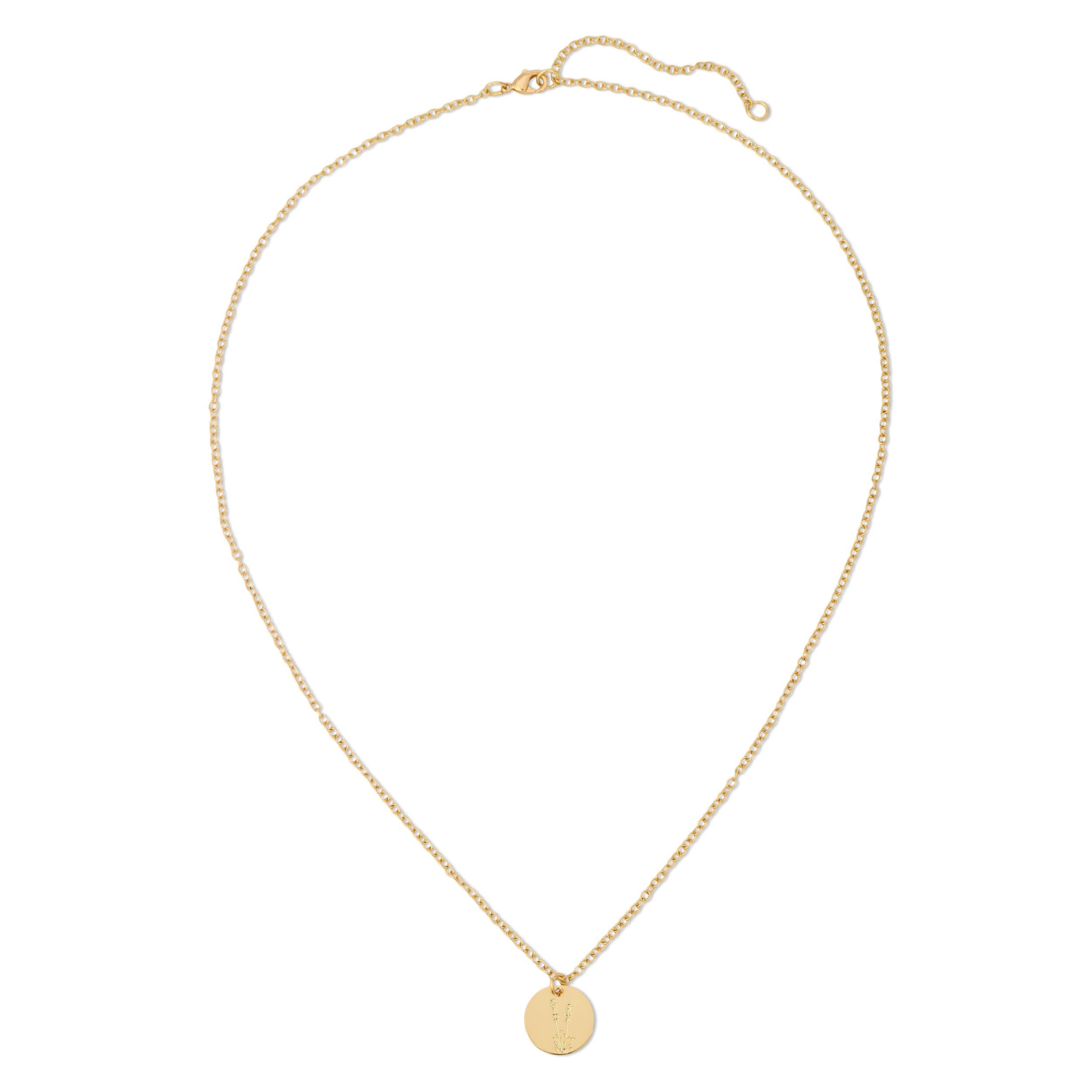 Botanical Necklace - Lavender