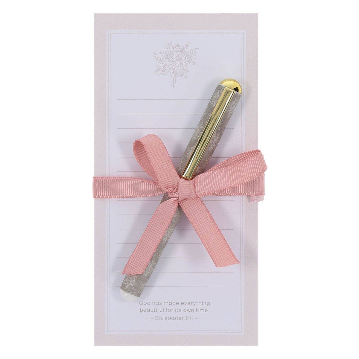 Magnetic Shopping List w/ pen Everything Beautiful Ecc. 3:11