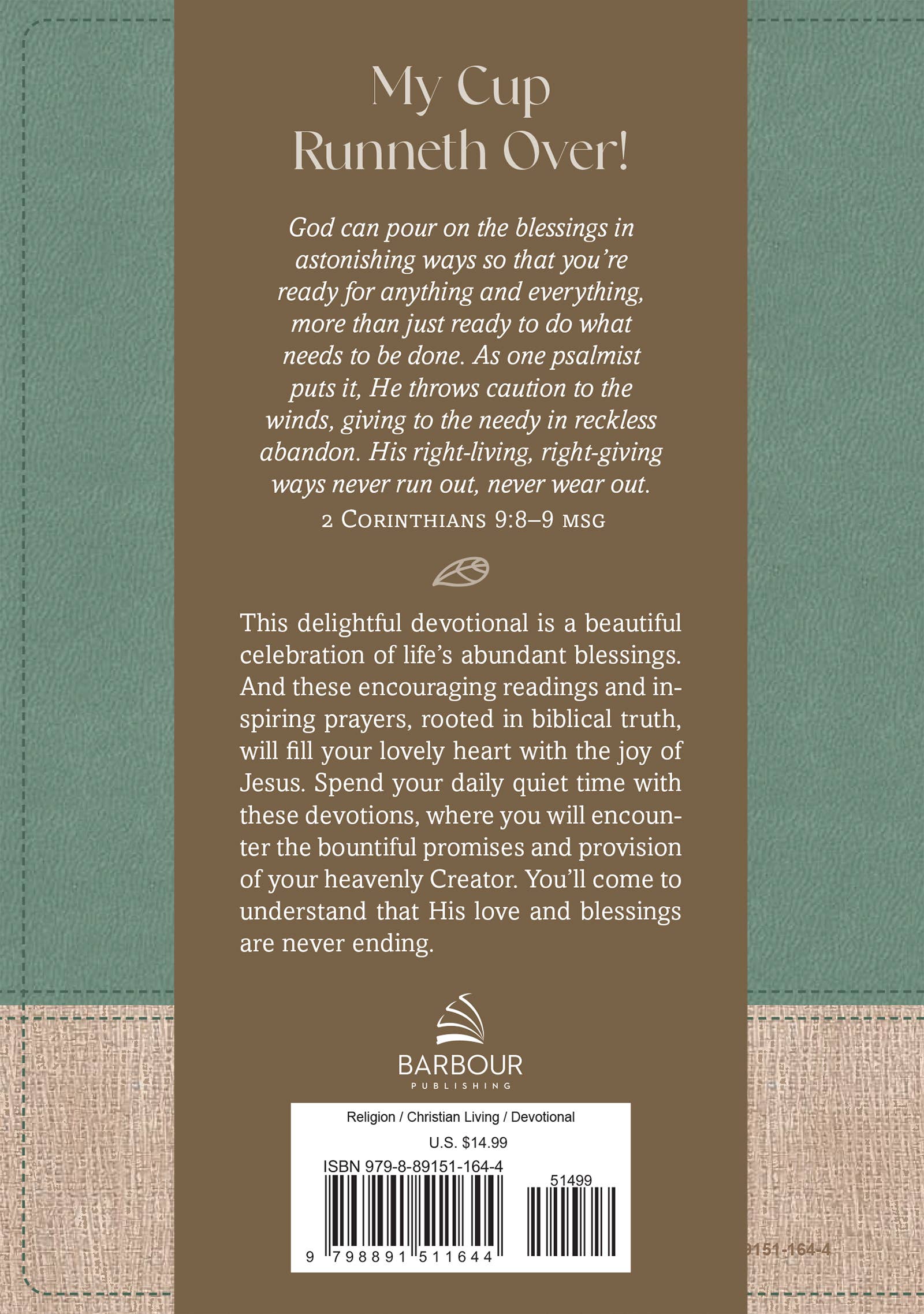Fill My Cup, Lord