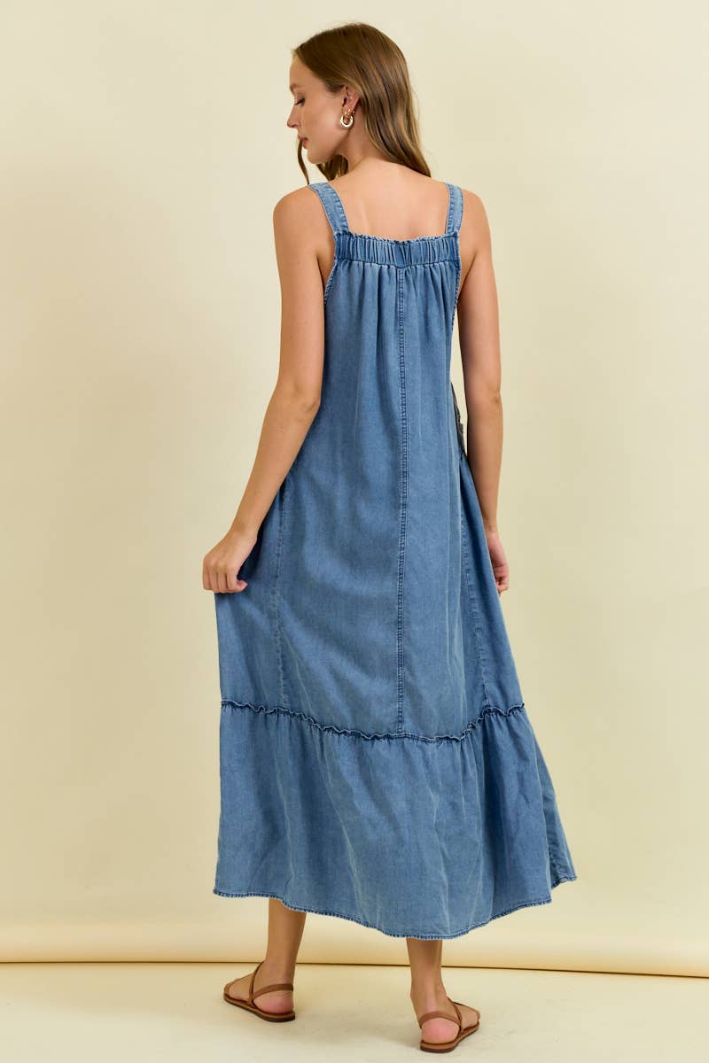 Josephine Maxi Overall Dress