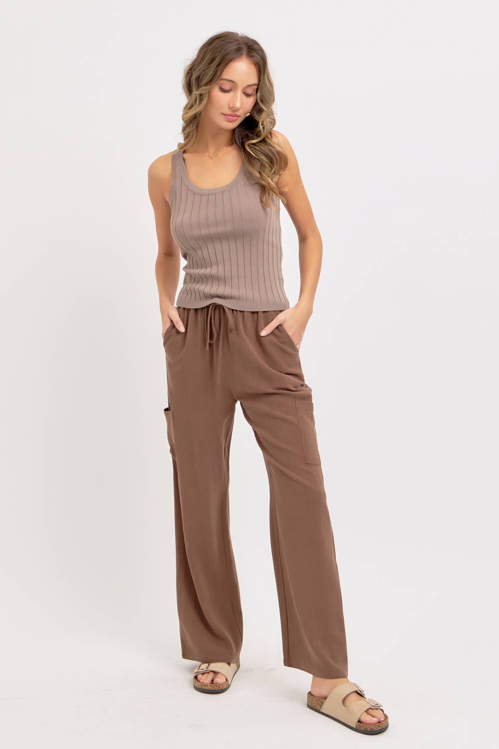 Lauren Linen-Blend Pants