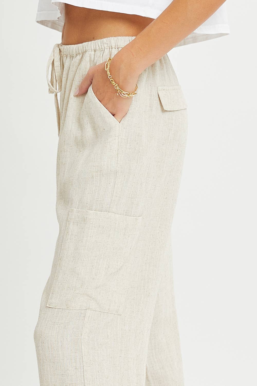 Agnes Linen Blend Pants