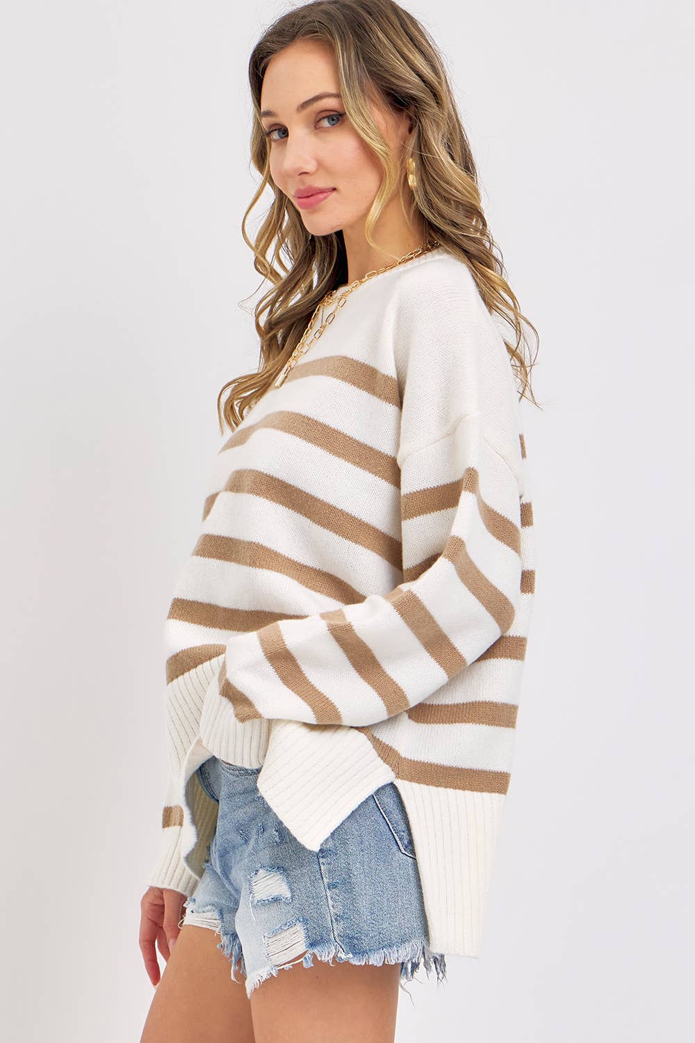 Honey Striped Sweater