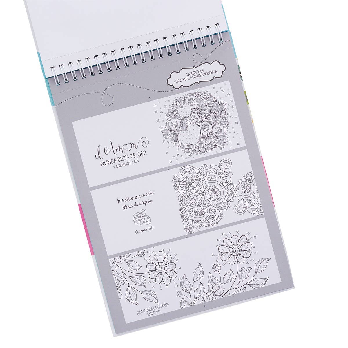 Libro para colorear Palabra en color