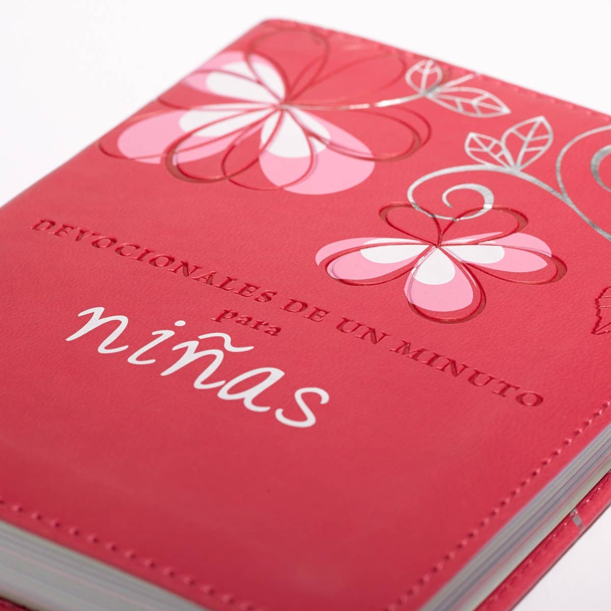 Devocional Un min. niñas símil cuero