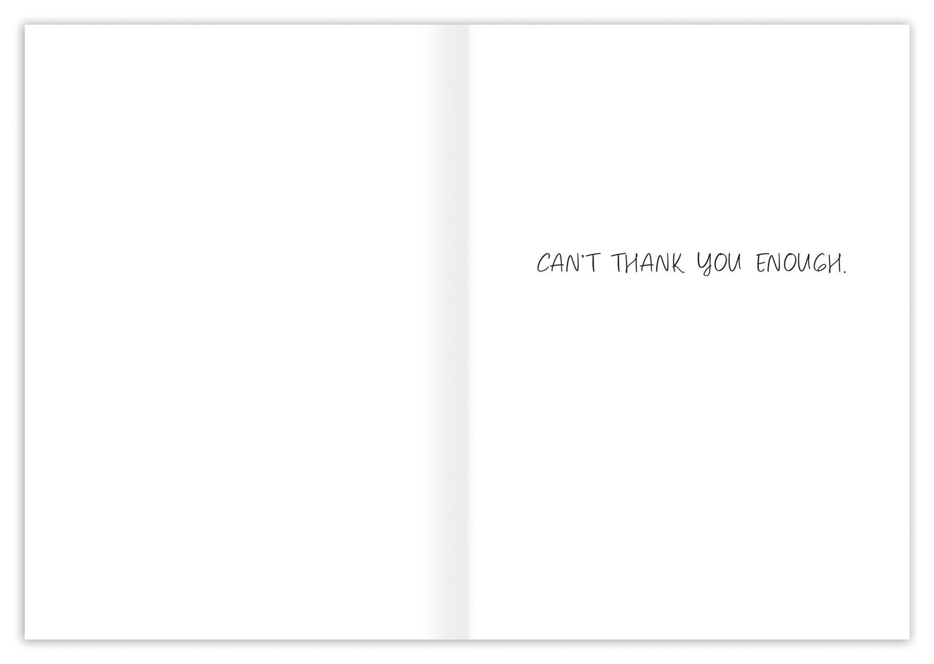 Mountains Of Gratitude Thank You Card