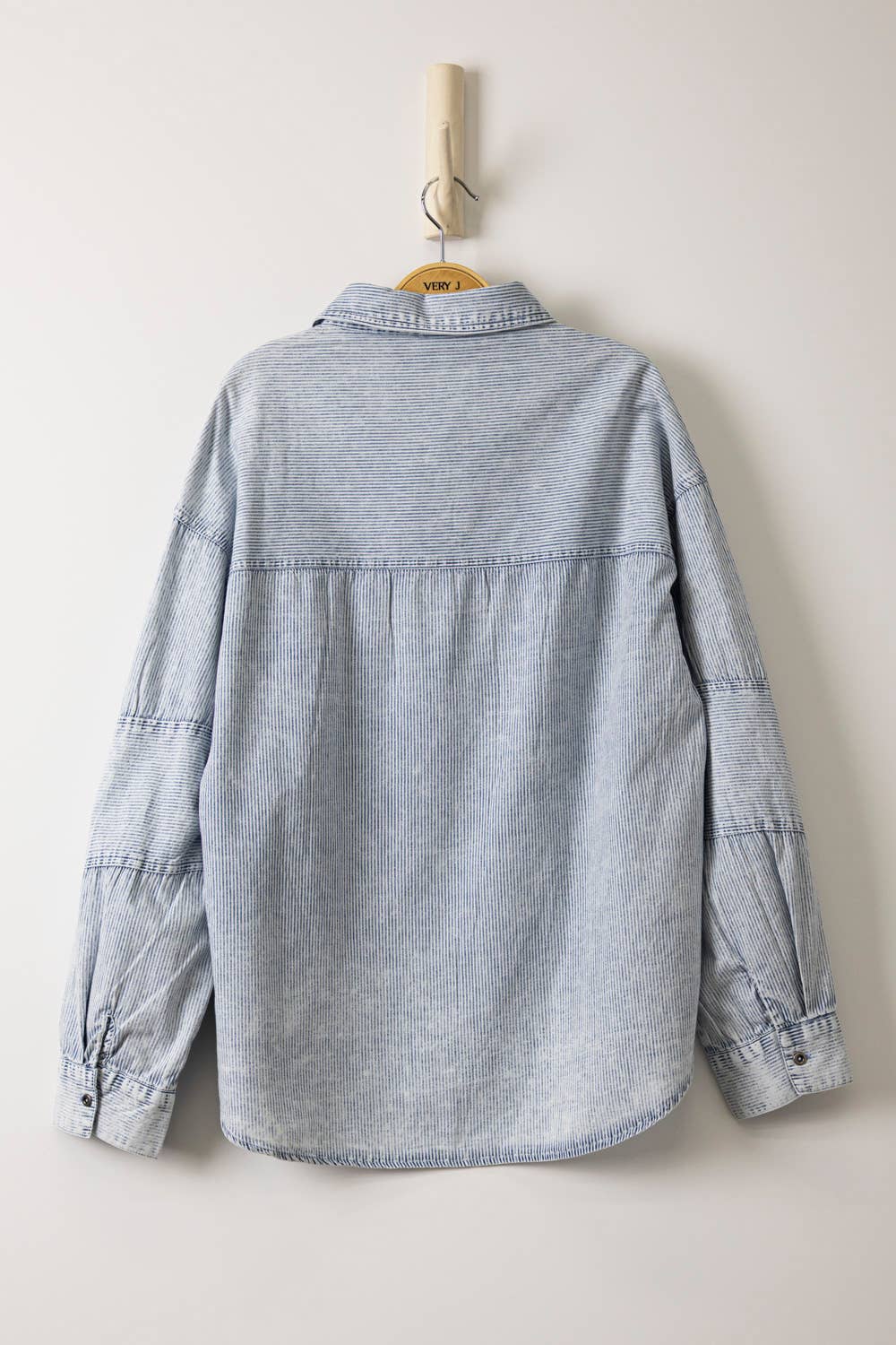 Raelynn Mineral Washed Button Down Shirt