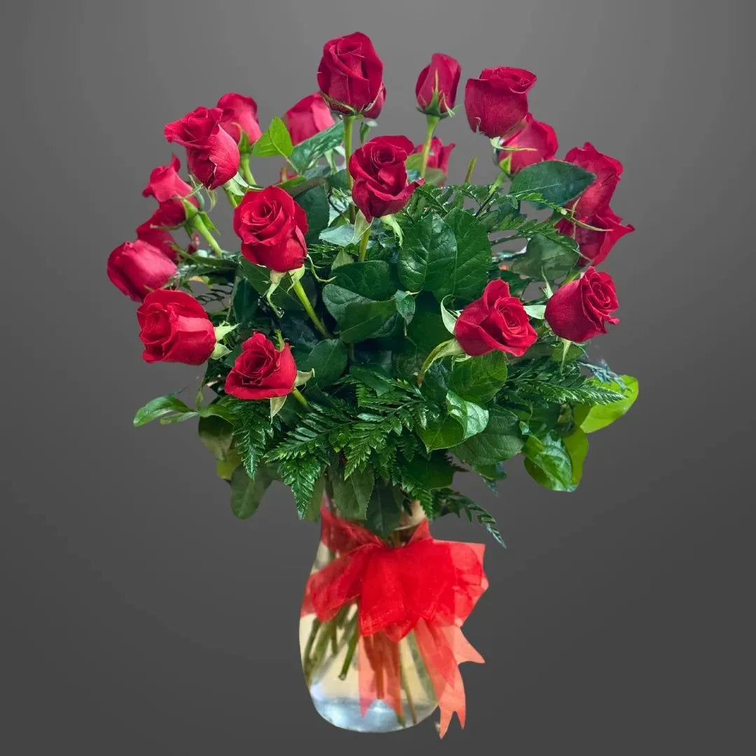 24 Roses Arranged