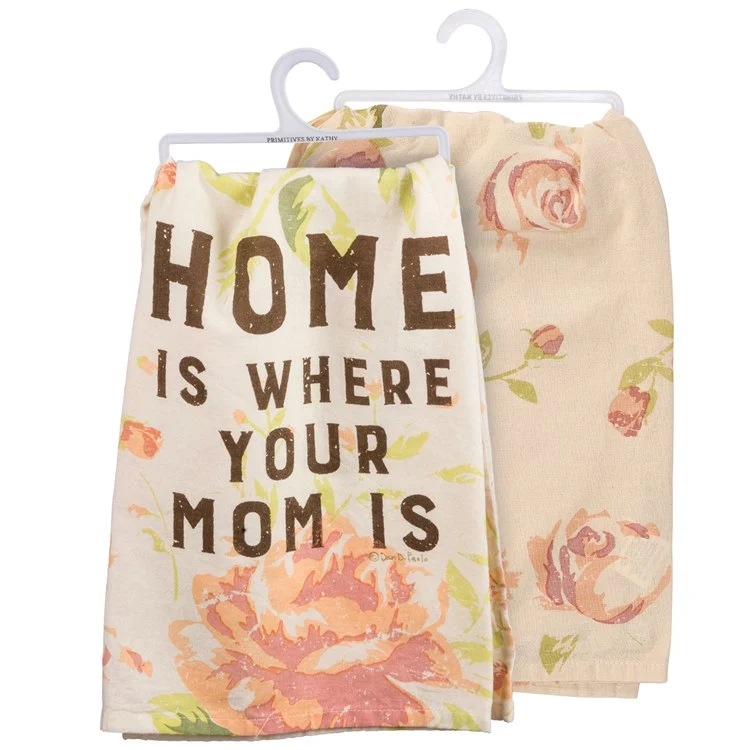 Vintage Floral Mom Tea Towels