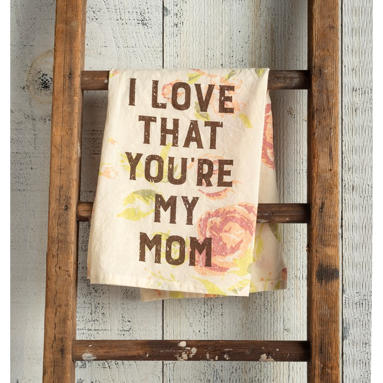 Vintage Floral Mom Tea Towels