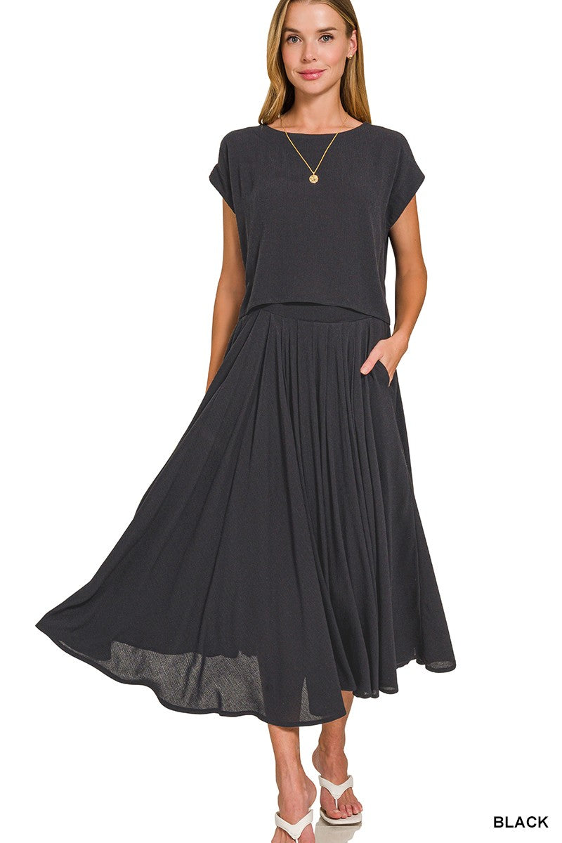 Audrey Crinkle Gauze Set