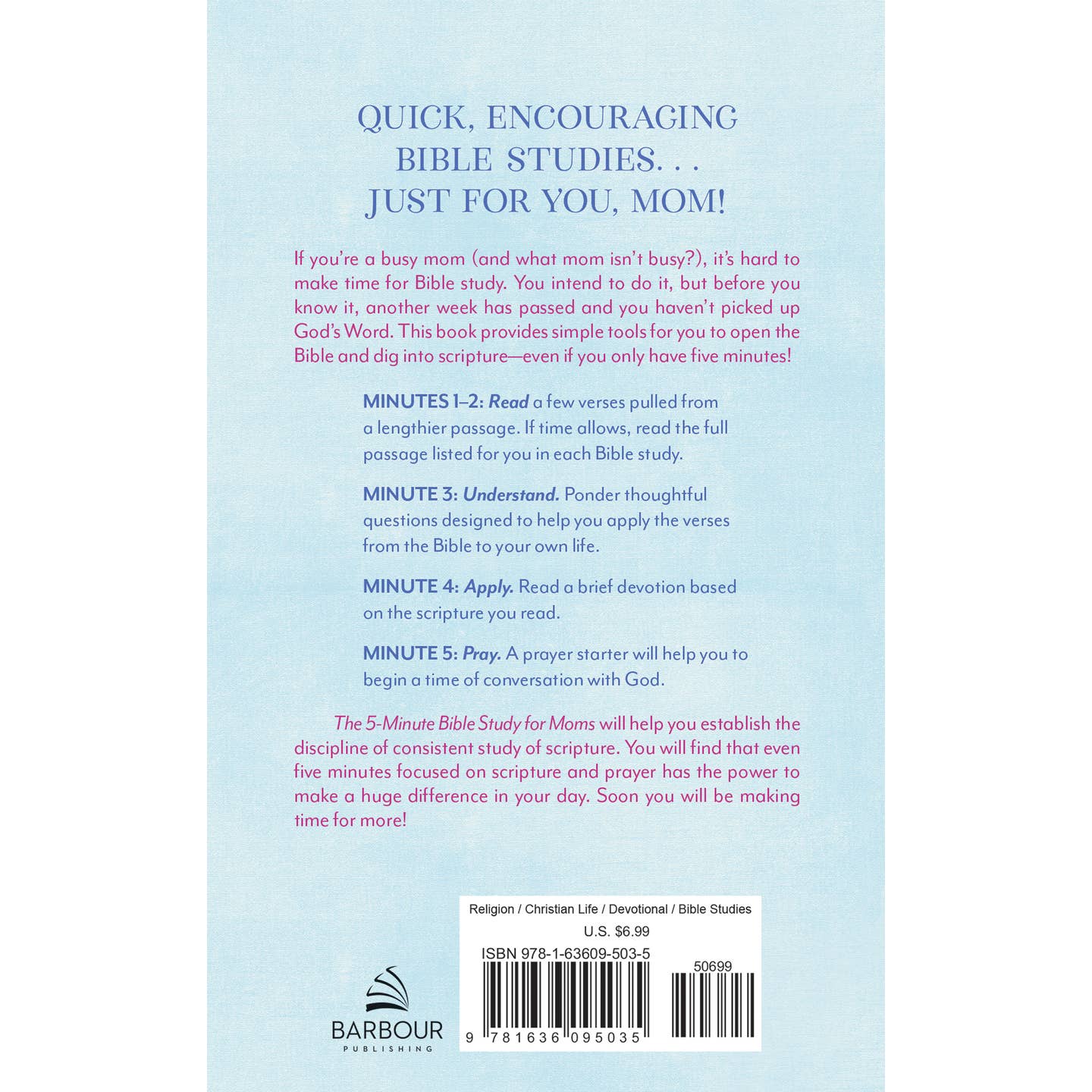 The 5-Minute Bible Study for Moms