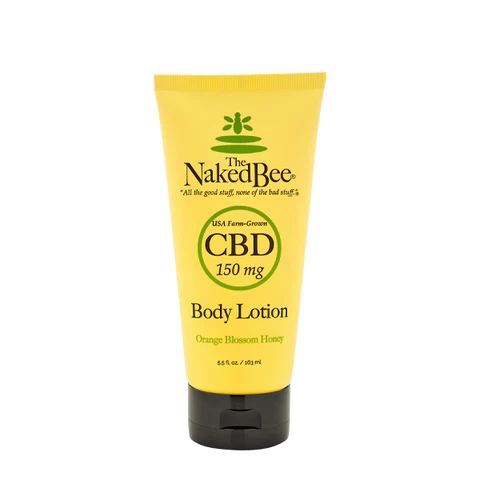CBD Body Lotion 150mg Isolate Orange Blossom Honey The Naked Bee