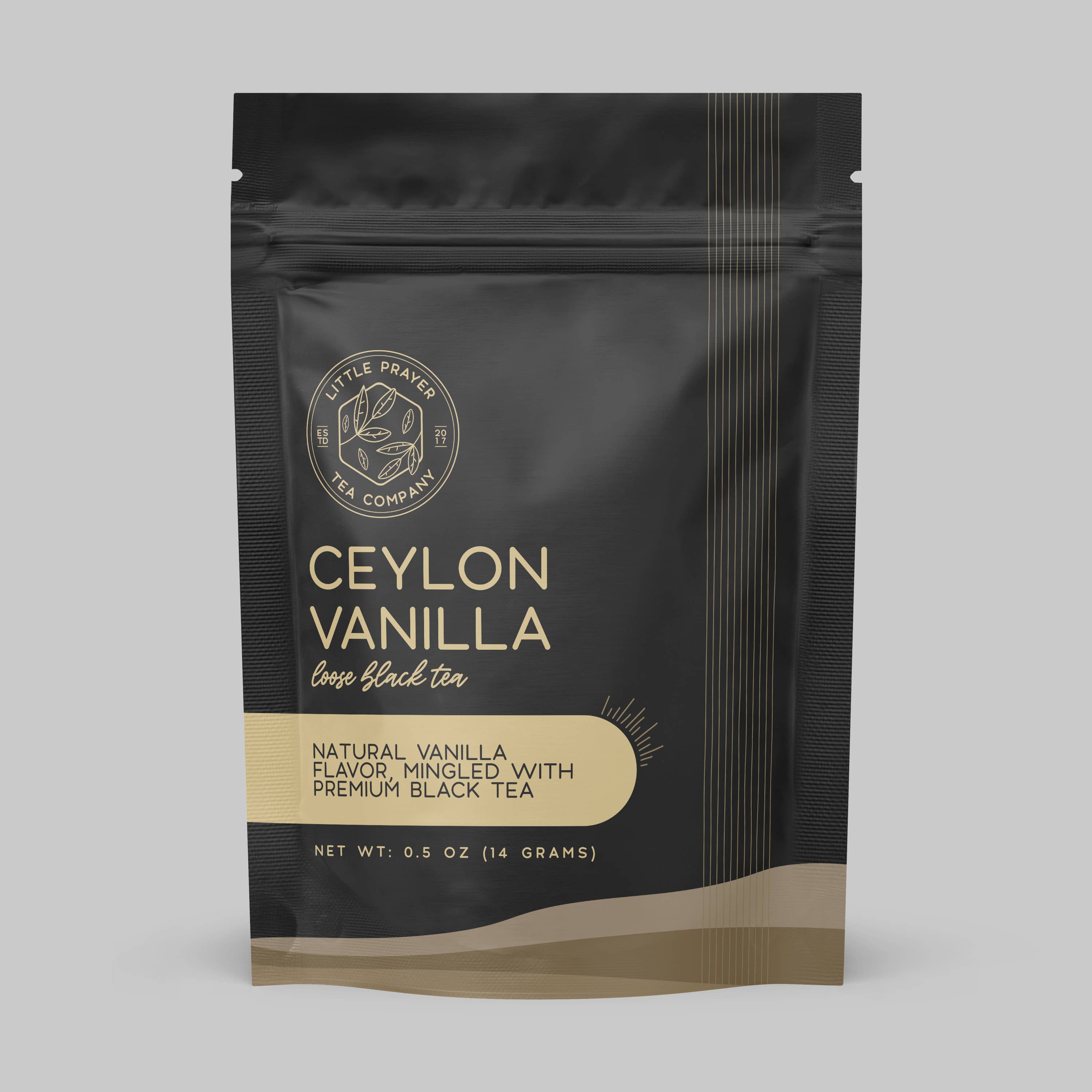 Vanilla Black Tea - Ceylon Vanilla Loose Leaf Black Tea