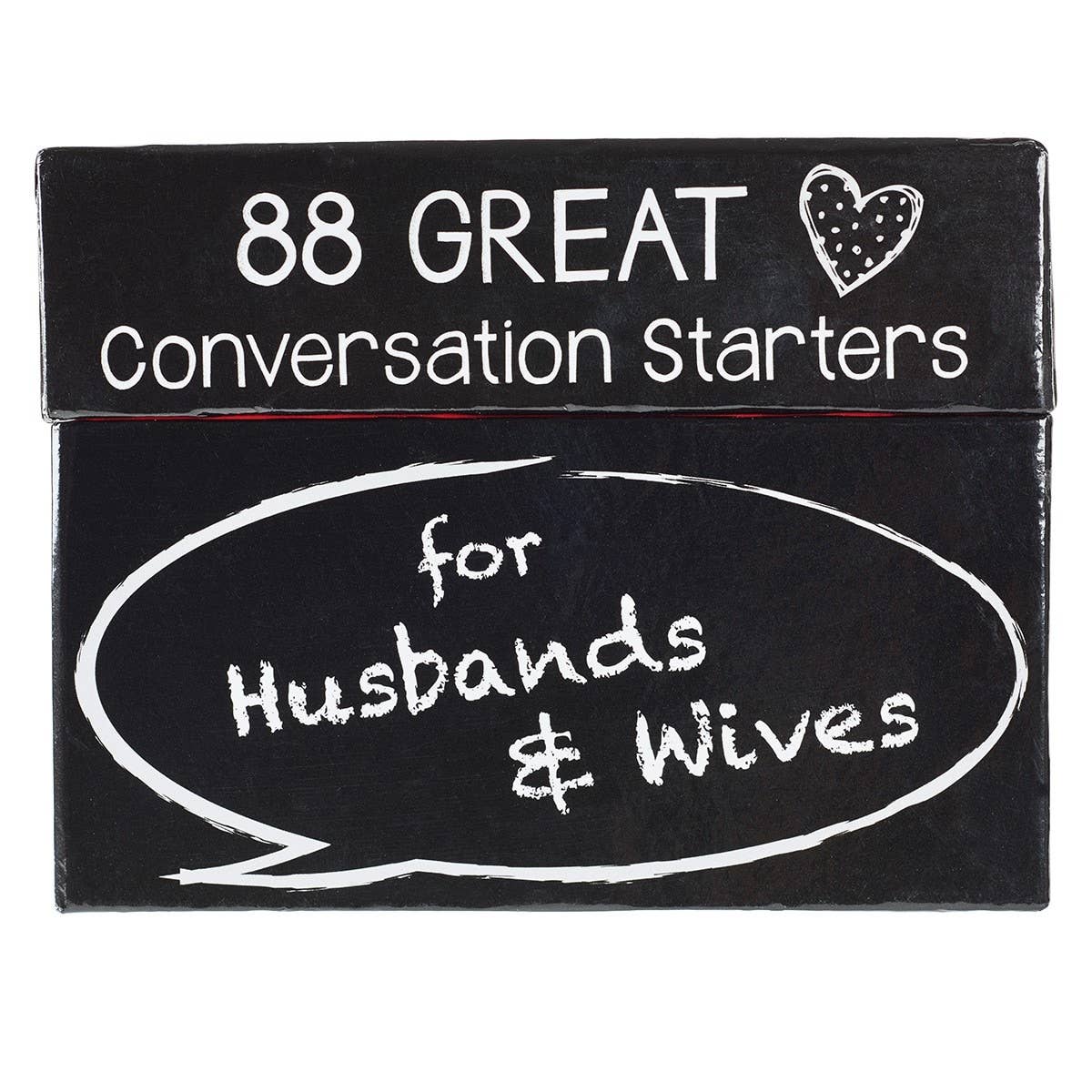 88 Conversation Starters for Husbands & Wives