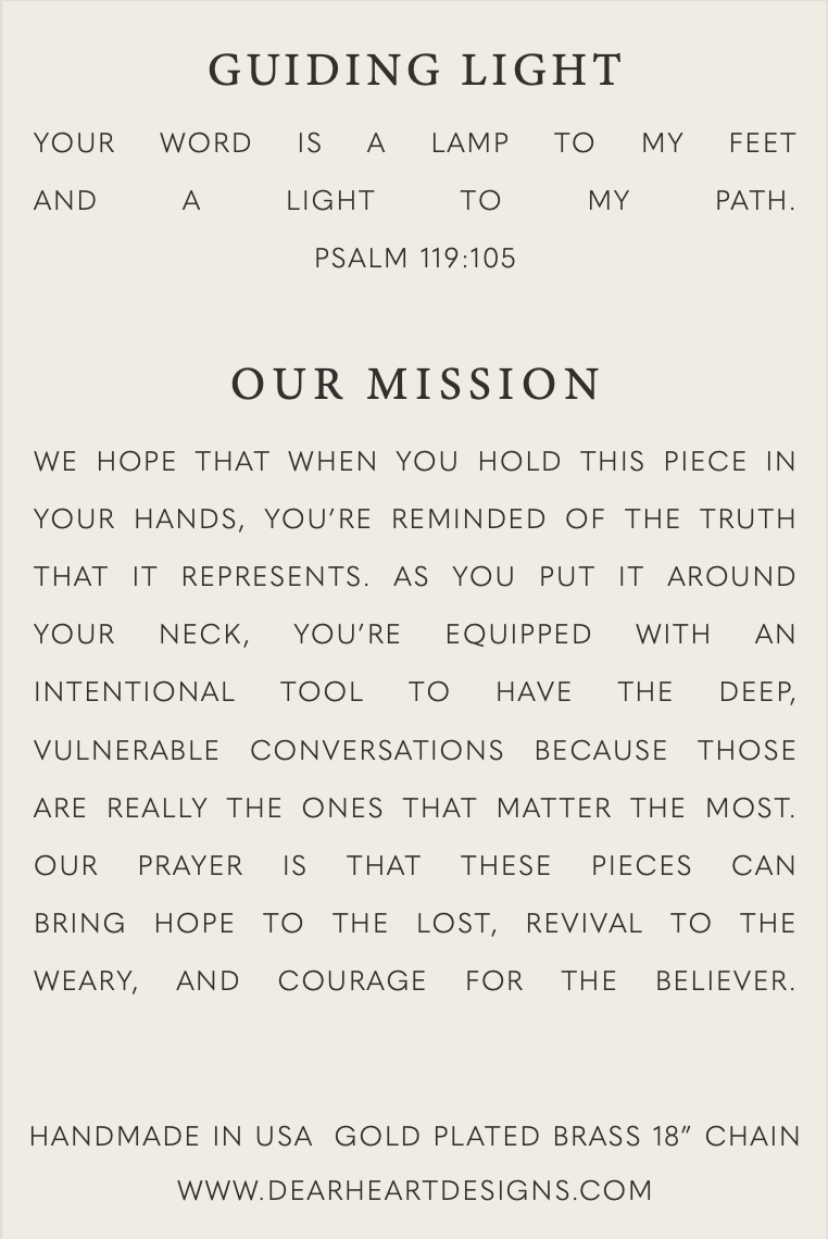 Guiding Light | Christian Necklace