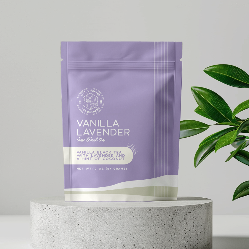 Vanilla Lavender Loose Leaf Black Tea - Dessert Tea