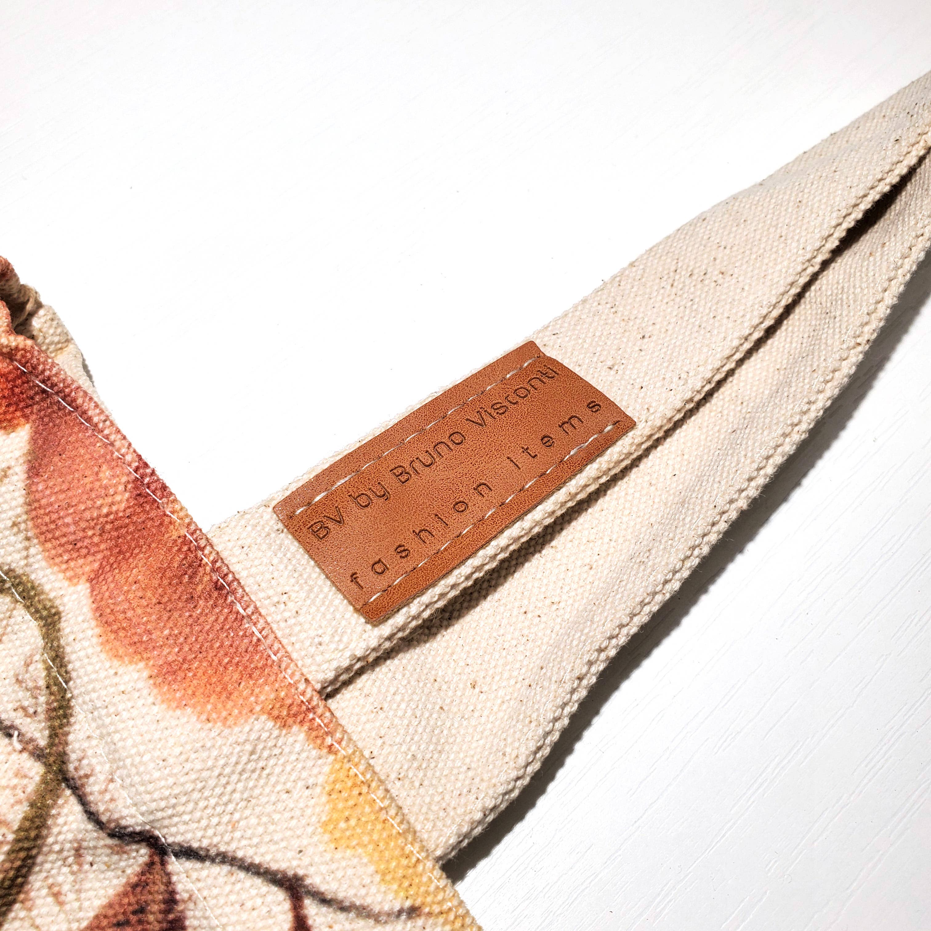 Floral Canvas Tote Bag