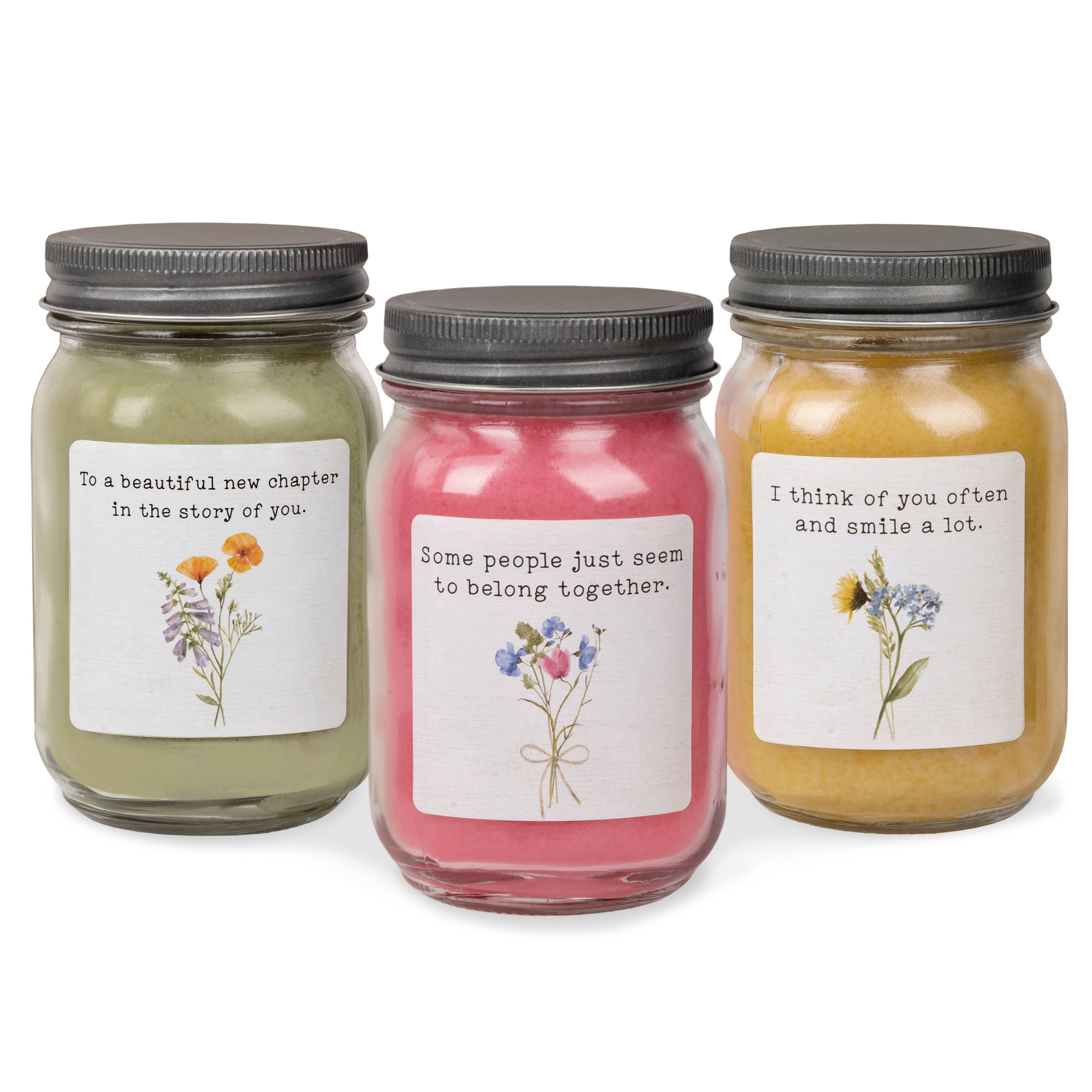 Happiness Sentiment Candle