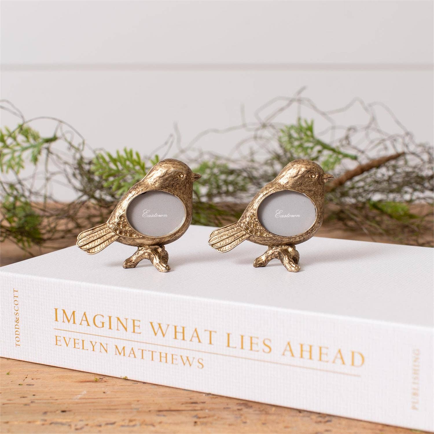 Photo Frame - Mini Bird, Gold Finish