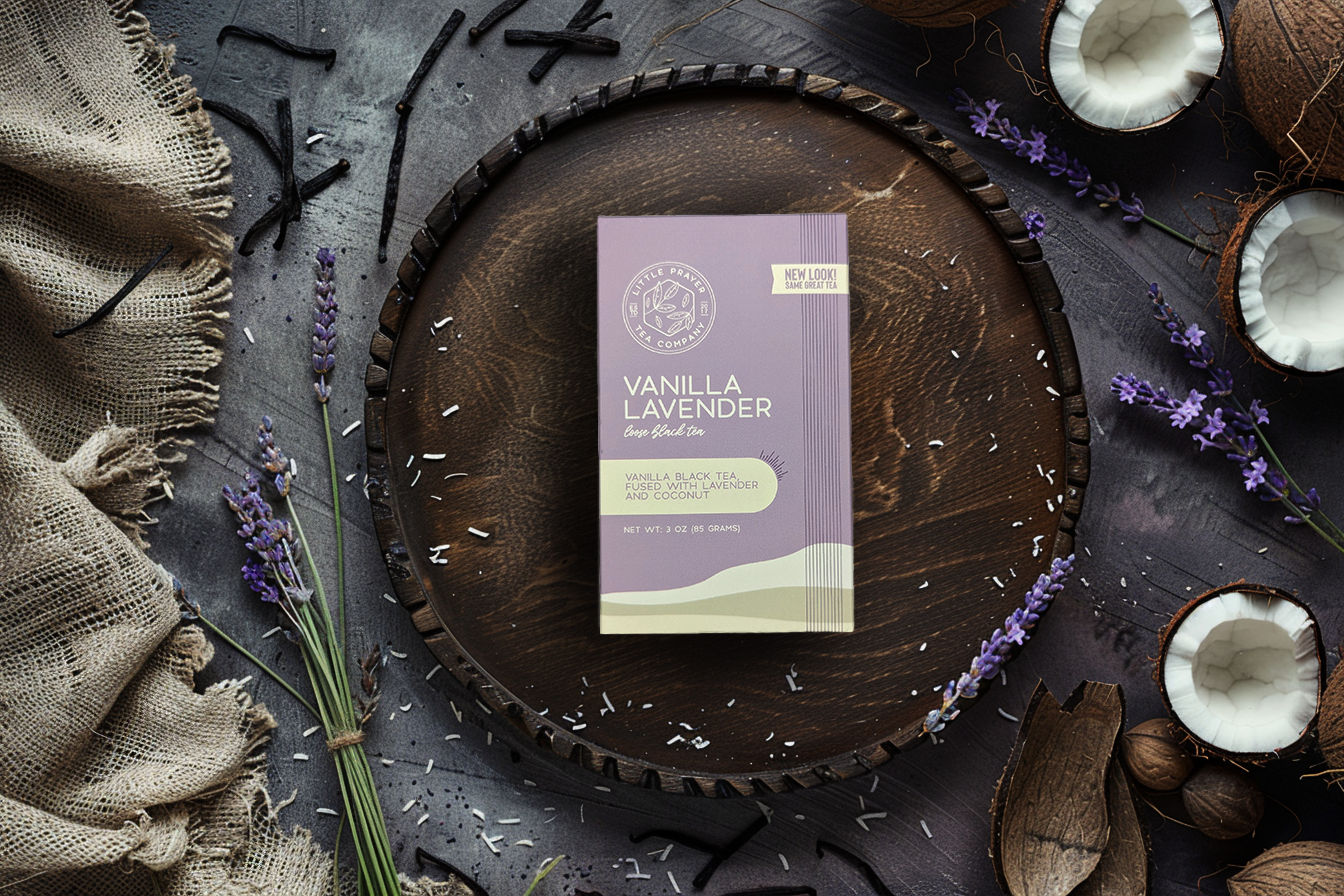 Vanilla Lavender Loose Leaf Black Tea - Dessert Tea