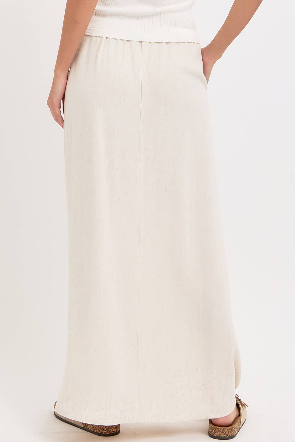 May Linen Maxi Skirt