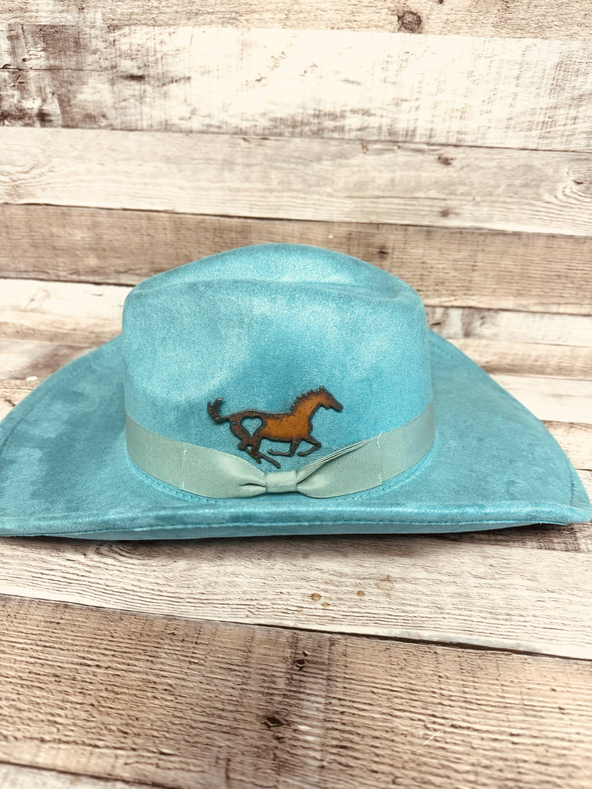 Horse with Heart Hat Pin Rustic Western Hat Bar Gift Rodeo