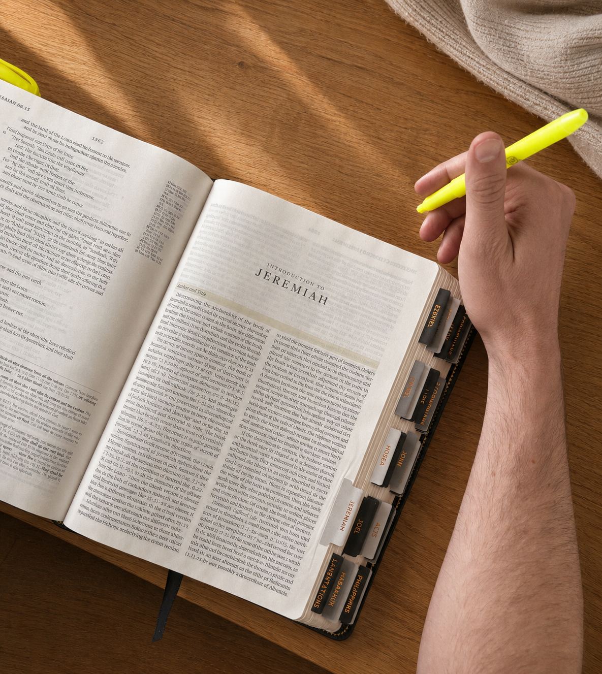 Bible Tabs — Black + Copper Foil