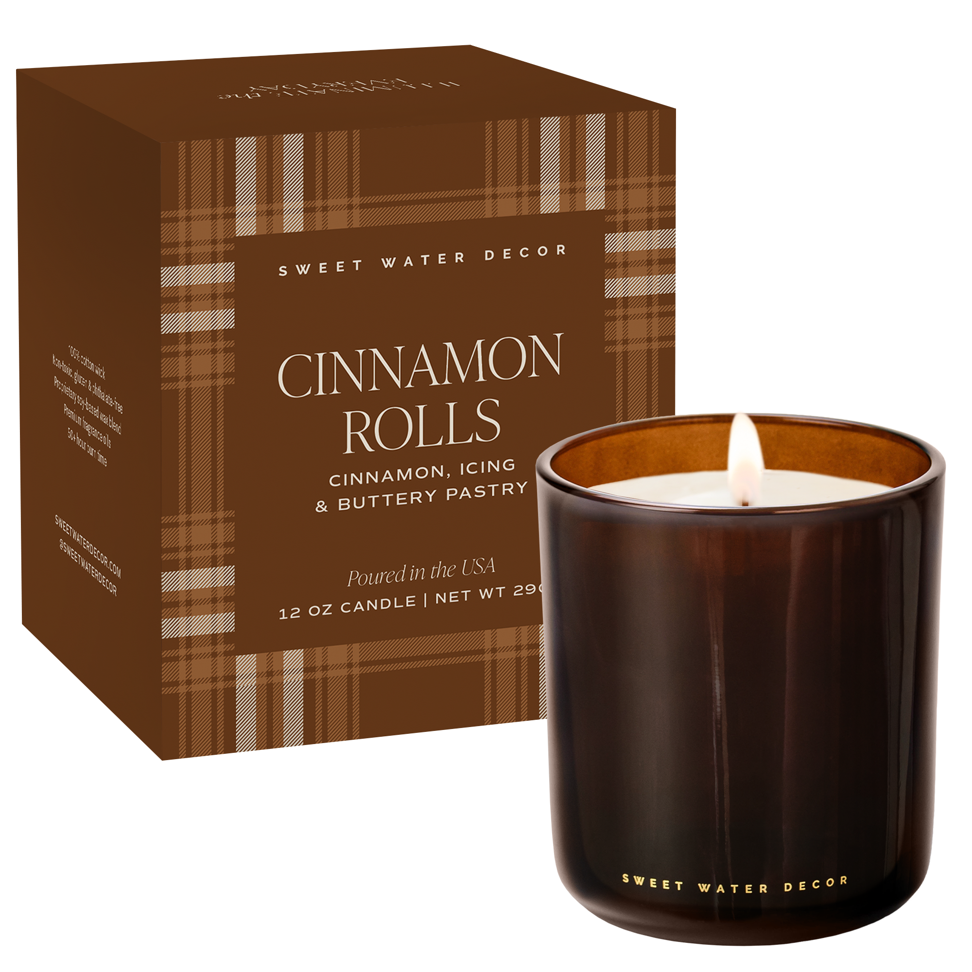 Cinnamon Rolls 12 oz Soy Candle