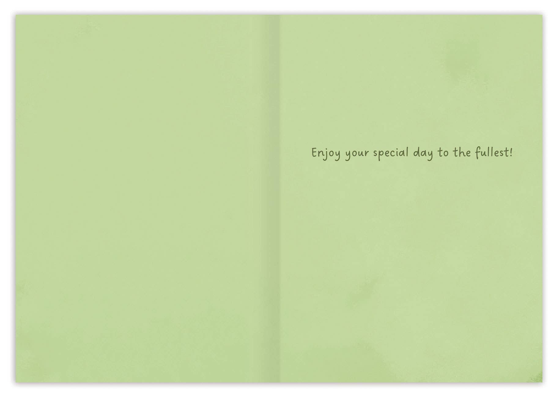 Townhouse Scene Birthday Card