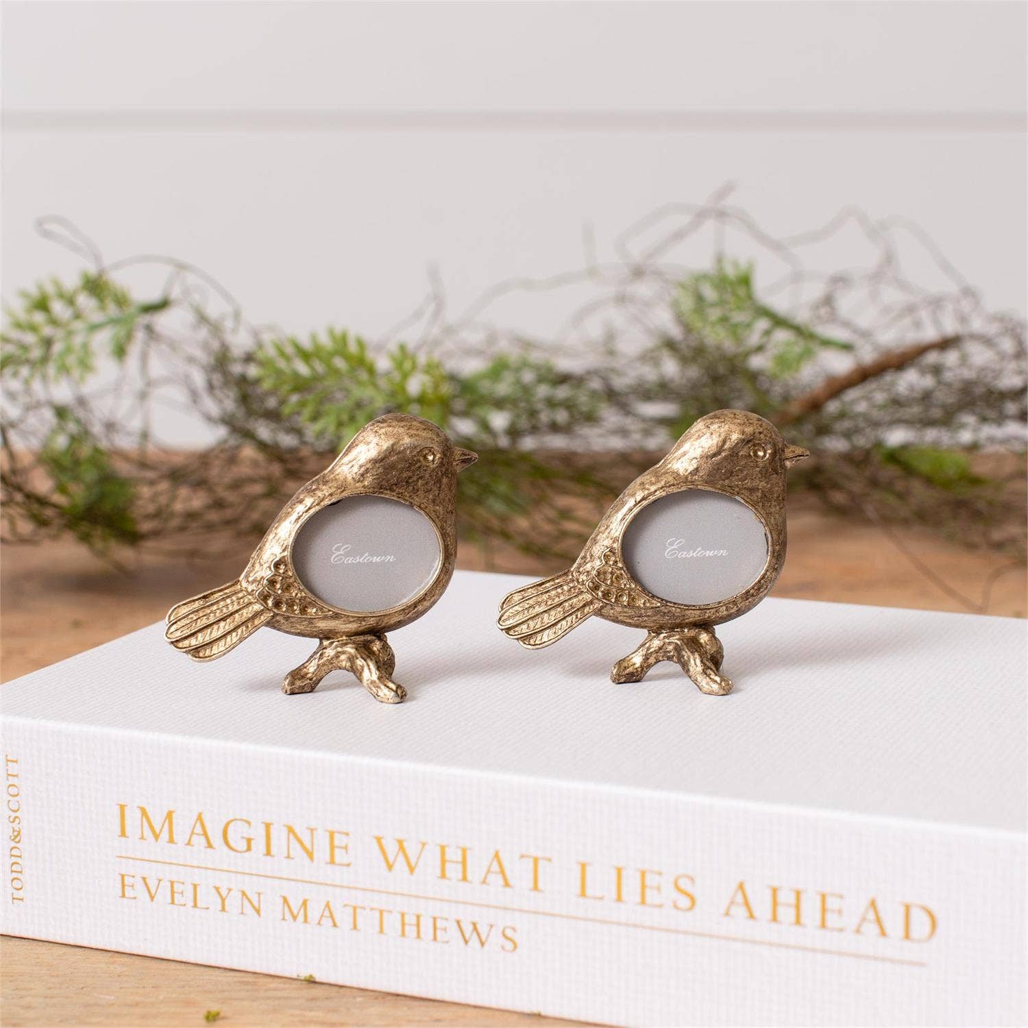 Photo Frame - Mini Bird, Gold Finish