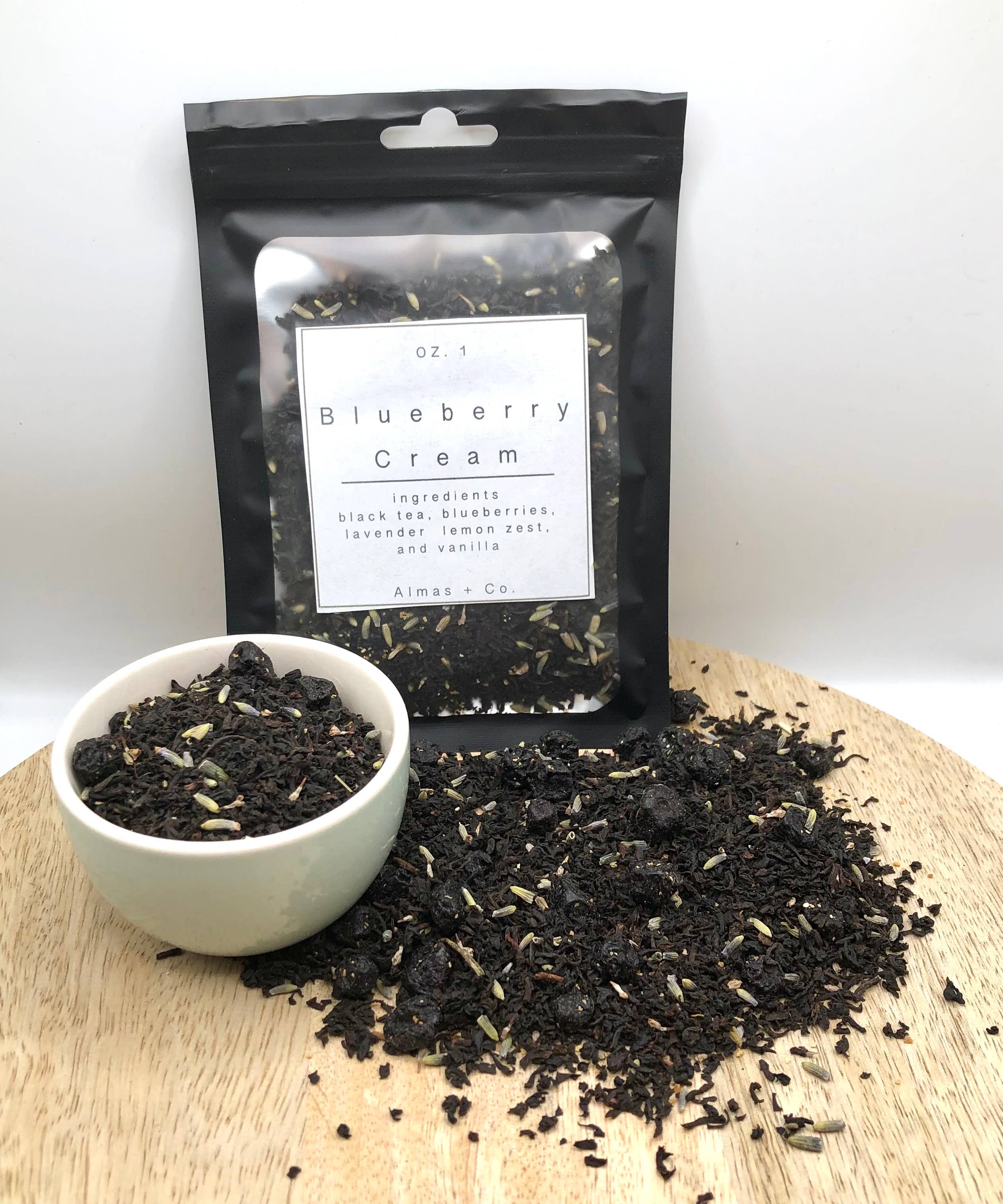Blueberry Cream Loose Leaf Tea