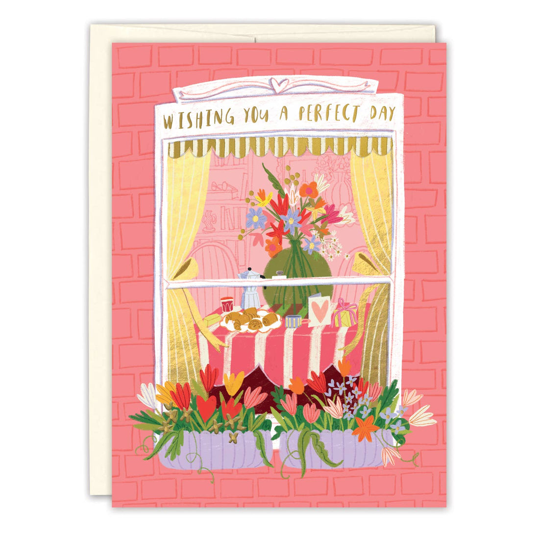 Perfect Day Window Birthday Card