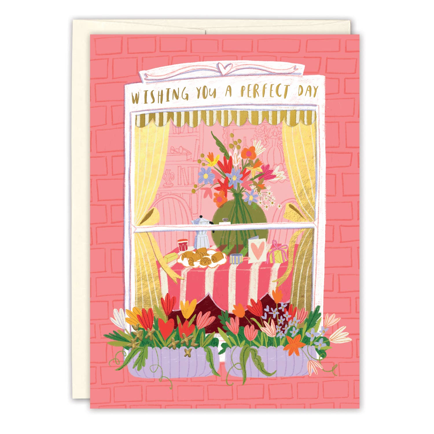 Perfect Day Window Birthday Card