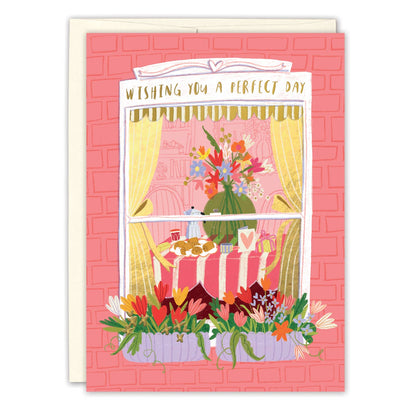 Perfect Day Window Birthday Card