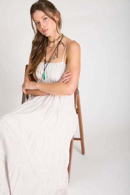 Gracie Tiered Midi Dress