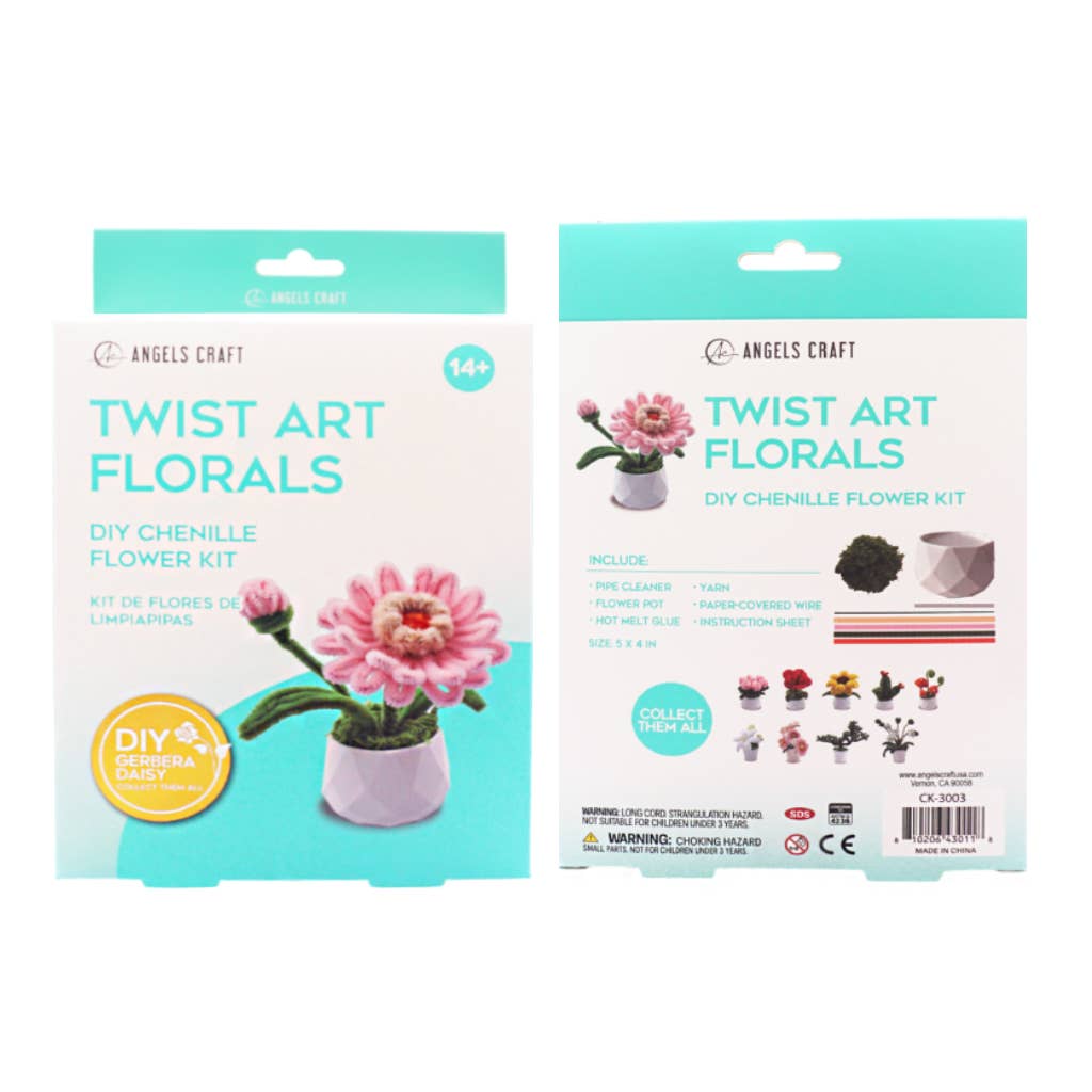 Gerbera Twist Art Floral DIY Kit