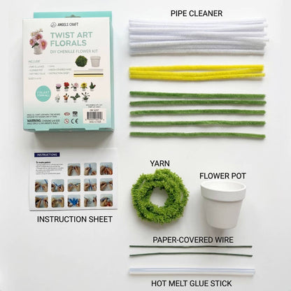 Hibiscus Twist Art Floral DIY Kit