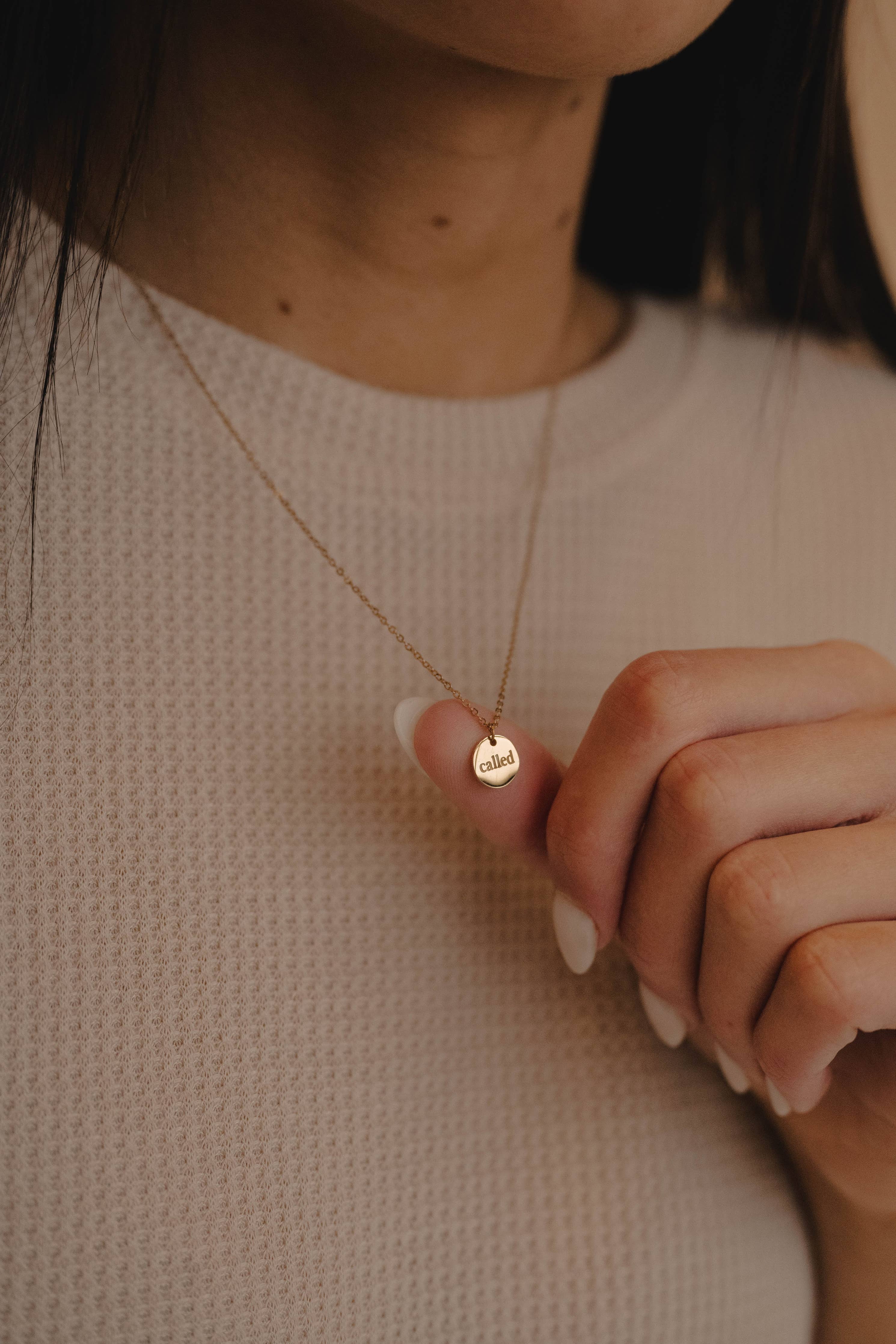 Called Disc Necklace | Christian Jewelry