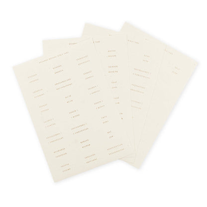 Hosanna Revival Bible Tabs: Gold Foiling