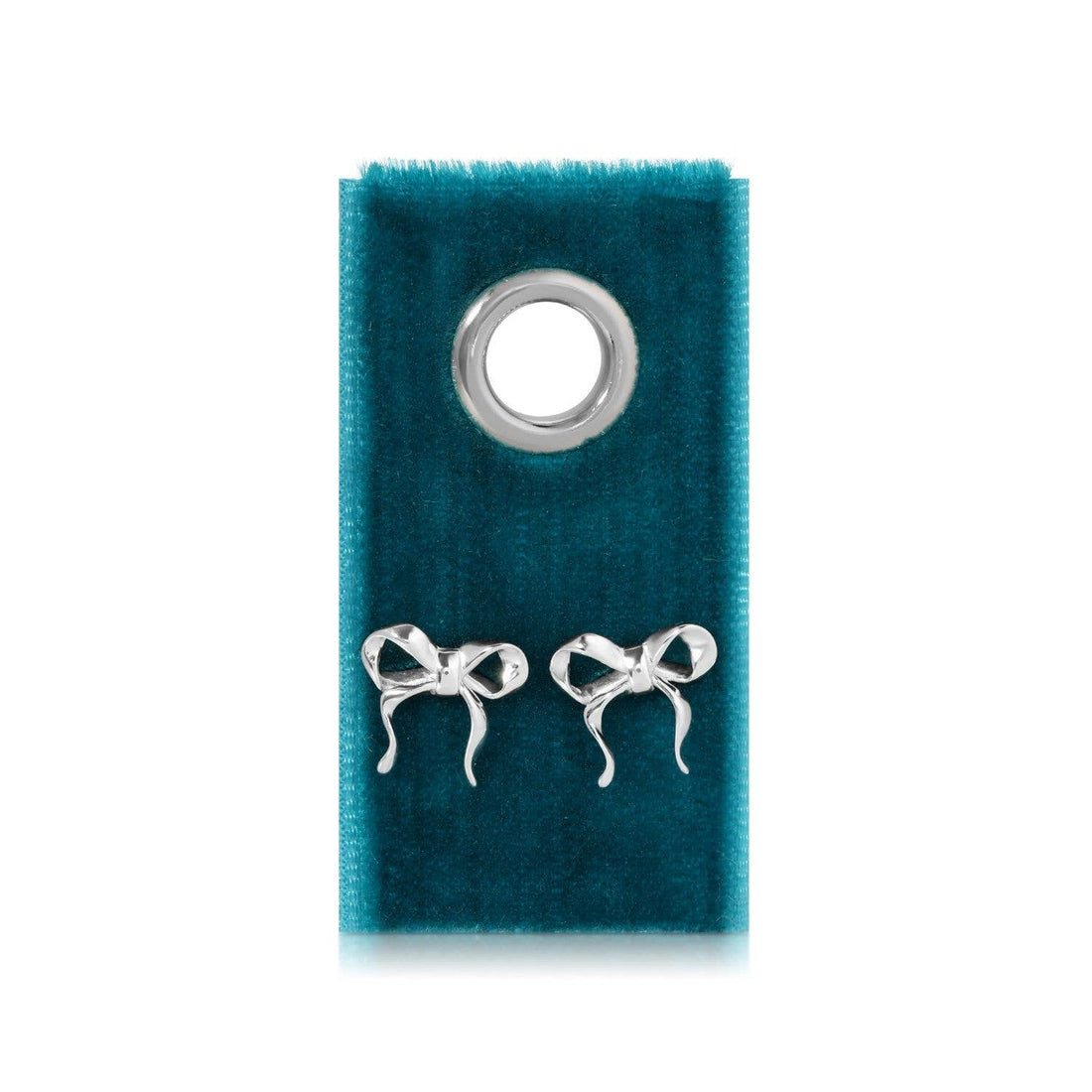 Sweet Bows on Velvet Tag