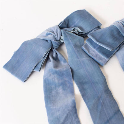 Velvet Ribbon Bows, Blue