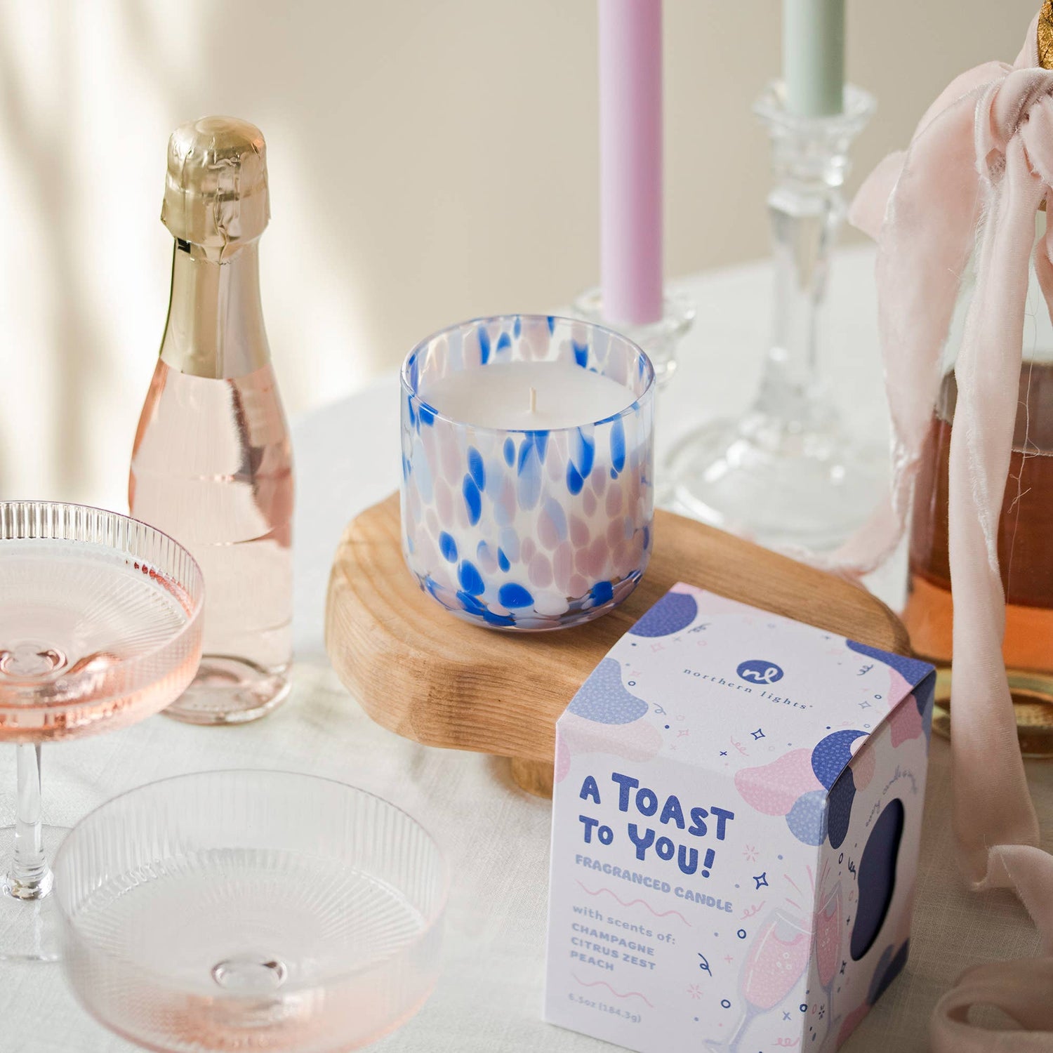 A Toast To You! Candle