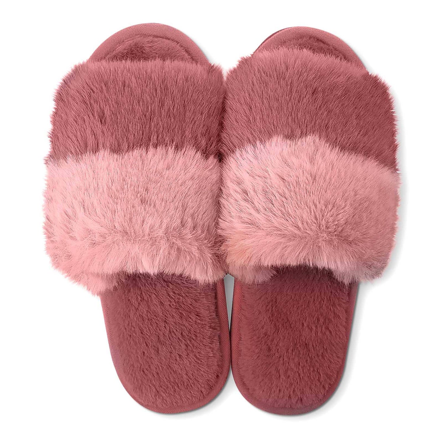 Cotton Candy Puff Slippers